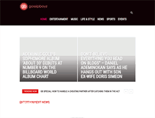 Tablet Screenshot of gossipboyz.com.ng
